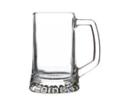 Bormioli Rocco Stern Glass Beer Mugs - 270ml - Pack of 6