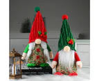 2 Pack Cute Cherry Faceless Doll Creative Dwarf Standing Posture Old Man Doll