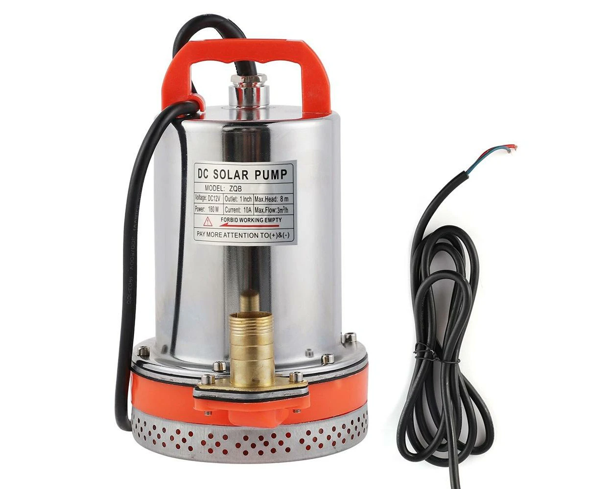 Oweite DC 12V 3000L/H Submersible Dirty Water Sump Pump Flooding Pond Swimming Pool