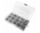 M3 M4 M5 304 500pc Stainless Steel Hex Socket Button Head Bolts Screws Nuts Kit