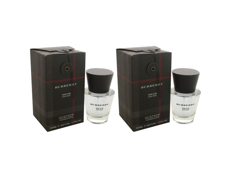 Burberry Touch by Burberry for Men - 1.7 oz EDT Spray - Pack of 2