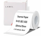 NIIMBOT Thermal Label Sticker For B1/B21/B3S 50x70mm 110pcs - White