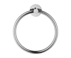 3 pieces Stainless Steel Towel Ring Holder Towel Hanger Round Towel Rack Bathroom hardware Chrome