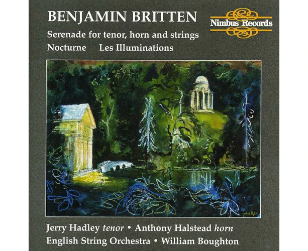 Anthony Halstead - Serenade for Tenor, Horn & Strings/Nocturne  [COMPACT DISCS] USA import