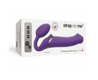 Strap On Me Vibrating 3 Motors Strap On L Purple: The Ultimate Pleasure Experience For Couples