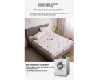 Deep Pocket Mattress Sheet Soft and Comfortable Microfiber Fade And Wrinkle Resistant Printed Fitted Sheet-Pattern 2