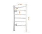 Advwin Electric Heated Towel Rail Bathroom Towel Warmer Rack Wall Mounted Towel Dryer Ladder Rack