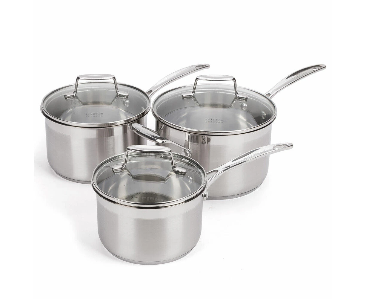 Impact Saucepan Set 3pce