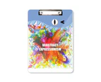 Occasional Improvisation Action Teeth Notepad Clipboard Folder File Backing Letter A4