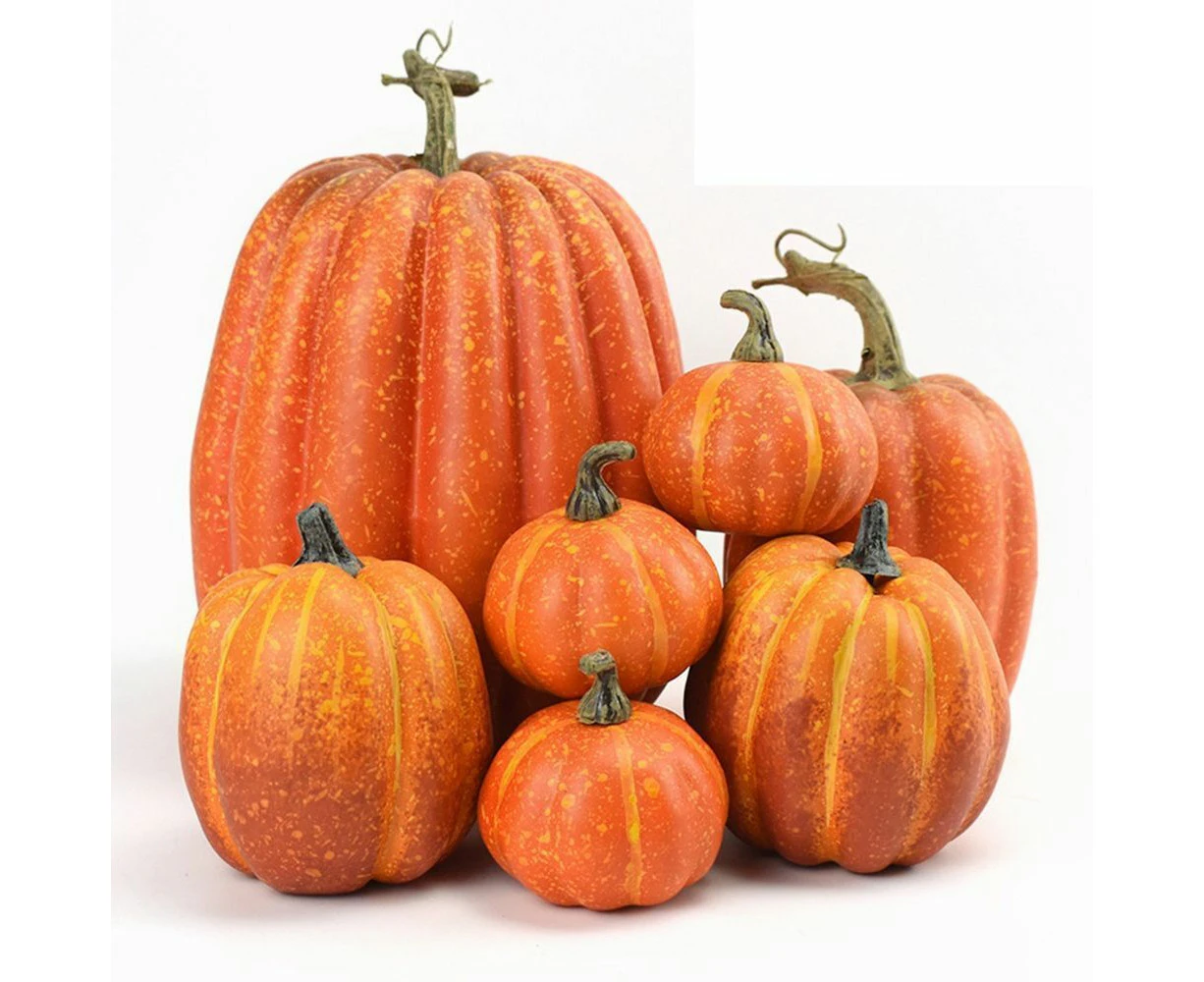 Fake Vegetable Artificial Pumpkin Halloween Decoration Simulation Pumpkin Model