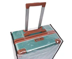 Dustproof Transparent Luggage Cover PVC Waterproof Protector Suitcase Covers Luggage Storage Covers Fashion Travel Accessories - 20inch