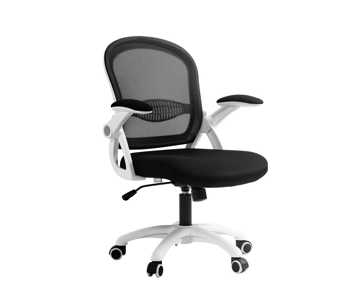 （Black）Mesh Office Chair Computer Desk Chairs Executive Work Study Black Grey