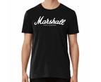 Marshall Amp Essencial T-shirt guitar metal - Black