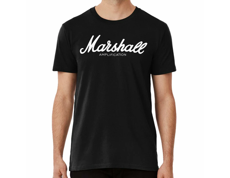 Marshall Amp Essencial T-shirt guitar metal - Black