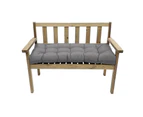 Outdoor Bench Cushions for Patio Furniture Porch Swing Cushions Loveseat Bench Seat Pad-Grey