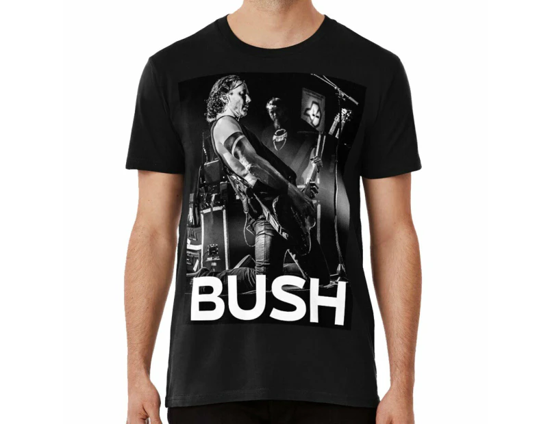 BUSH ROCK BAND - Bush Fan Edition - Nostalgic 90s T-shirt - Black