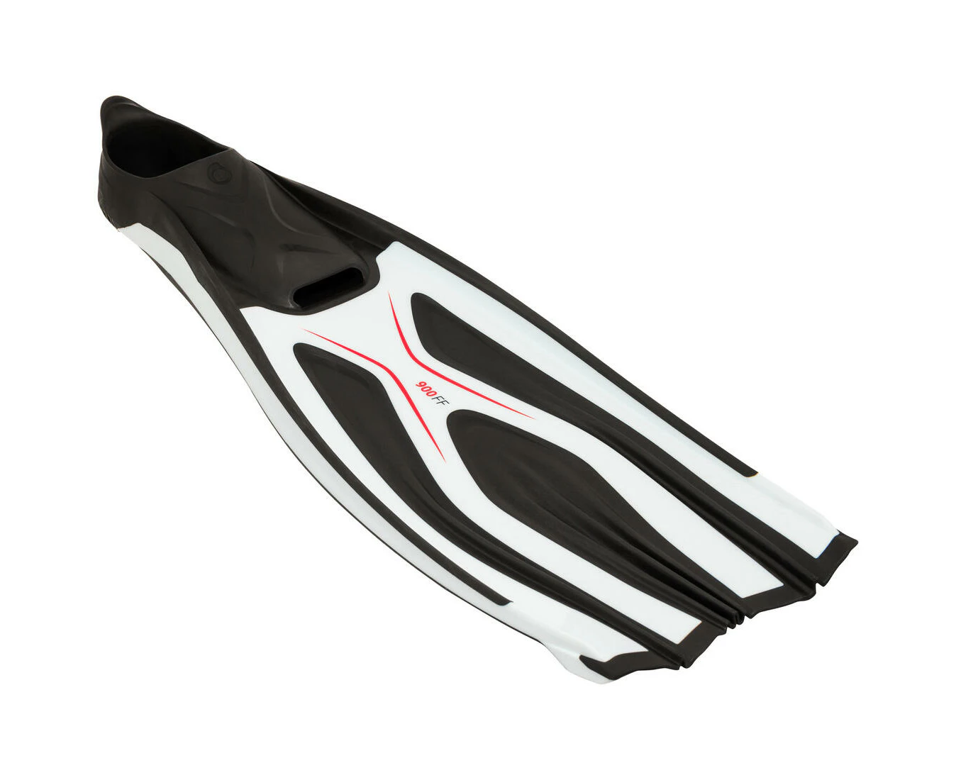 DECATHLON SUBEA Adult Diving Fins - FF 500 Power Hazy Grey