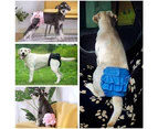 Dog Panties Diapers Female Dogs Physiological Pant Highly Absorbent Dog Period Underwear Reusable Washable Dog Menstrual Pants Apparel Accessories - Pink