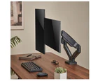 Brateck Dual Monitor Interactive Counterbalance LCD VESA Desk Clamp and Grommet Mount Fit most 17''-32'' Monitors Up to 9kg per screen(new)