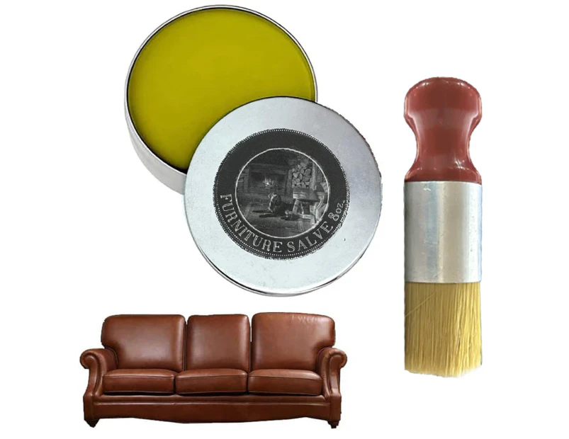 Furniture Salve for Leather Furniture Repair Tool with Brush