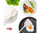 Dishwasher Safe Silicone Cooking Utensils Set - 446°F Heat Resistant for Nonstick Cookware