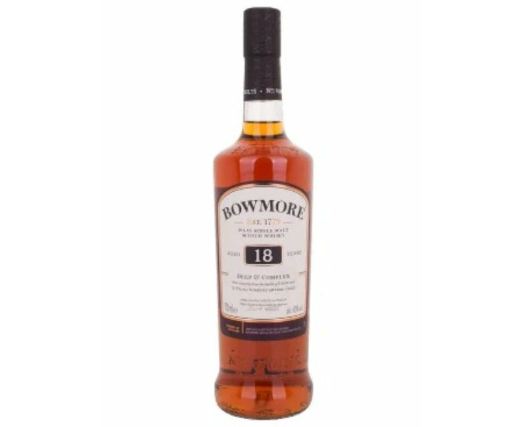 Bowmore 18 Year Old Single Malt Scotch Whisky 700mL