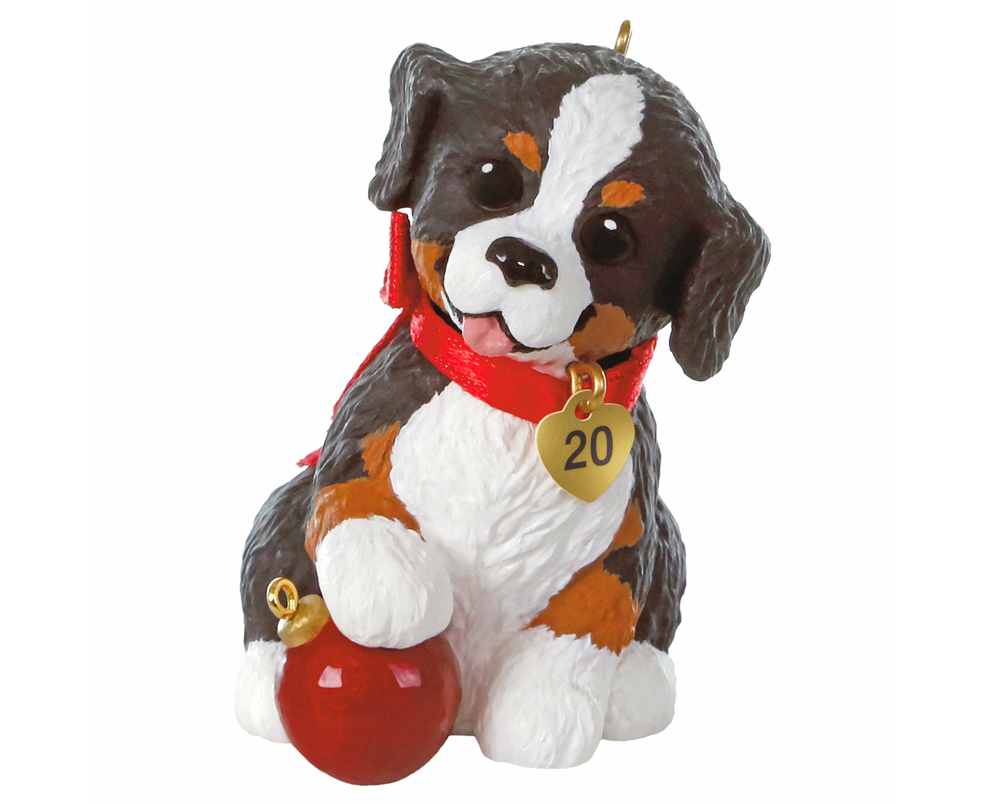 Hallmark Keepsake christmas Ornament 2020 Year-Dated, Puppy Love Australian Shepherd