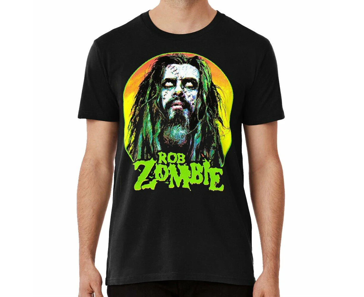 rob zombie band T-shirt - Black