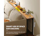 Long Strip Ultra Narrow Storage Cabinet for Sofa-Back or Bed Headside Placement