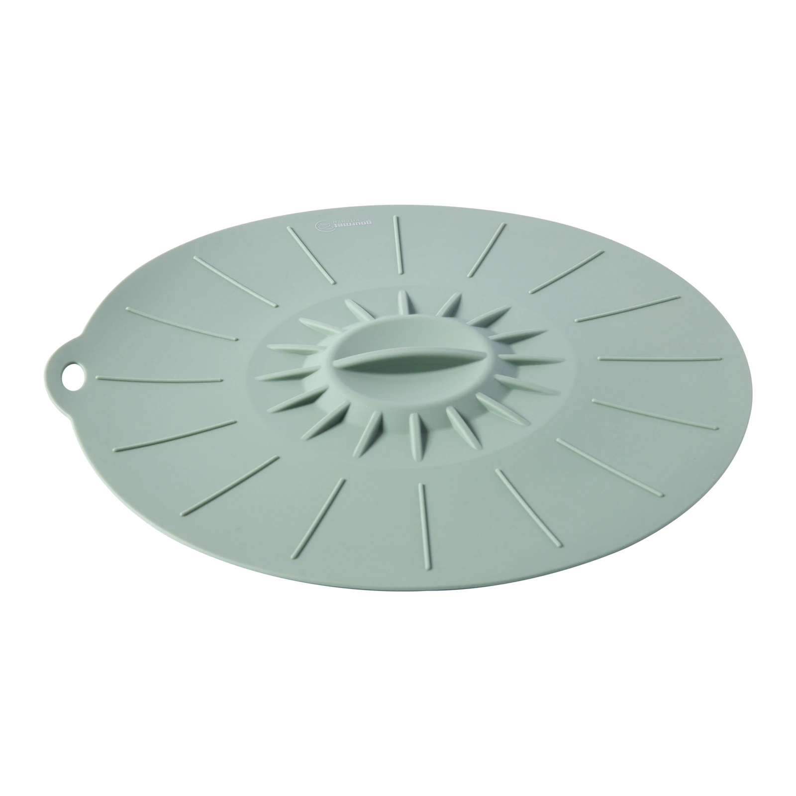 Gourmet Kitchen Modern Silicone Lid Sage 31.4x30.3x1.3cm