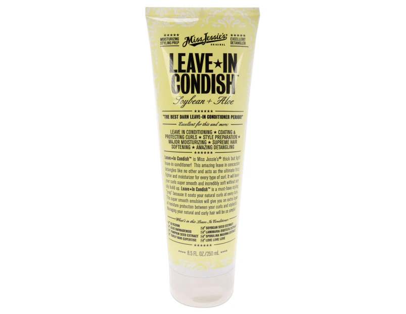 Leave in Condish by Miss Jessies for Unisex - 8.5 oz Conditioner