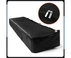 Electric Piano Storage Bag Padded Portable Gig Bag Oxford Cloth Black 88 Keys Keyboard