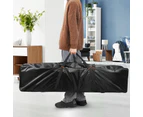 Electric Piano Storage Bag Padded Portable Gig Bag Oxford Cloth Black 88 Keys Keyboard