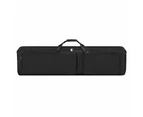 Electric Piano Storage Bag Padded Portable Gig Bag Oxford Cloth Black 88 Keys Keyboard