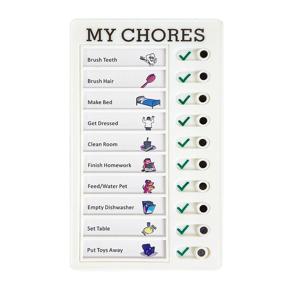 Reusable Chore Chart And Memo Board