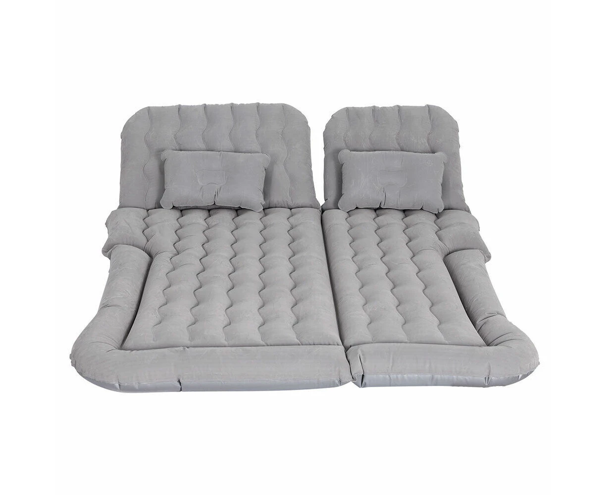 Car Mattress 175x130 Inflatable SUV Back Seat Camping Bed Grey