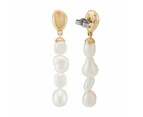 Skagen Agnethe Pearl Gold Earring SKJ1827710