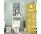 Over The Toilet Storage Cabinet Bathroom Organizer Space Saver