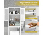 Over The Toilet Storage Cabinet Bathroom Organizer Space Saver