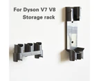 2Pcs Accessories Storage Rack Equipment Shelf For Dyson V7 V8  Absolute Brush Tool Nozzle Base Bracket Vacuum  Cleaner Parts