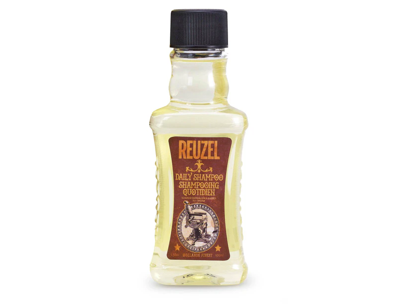 Daily Shampoo by Reuzel for Men - 3.38 oz Shampoo