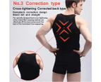 Men's Slimming Shapewear Vest Abdomen Body Shaper Compression Shirts for Men-Purple