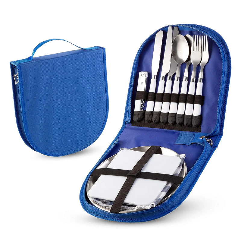 Hansona Camping Picnic Silverware Cutlery Set