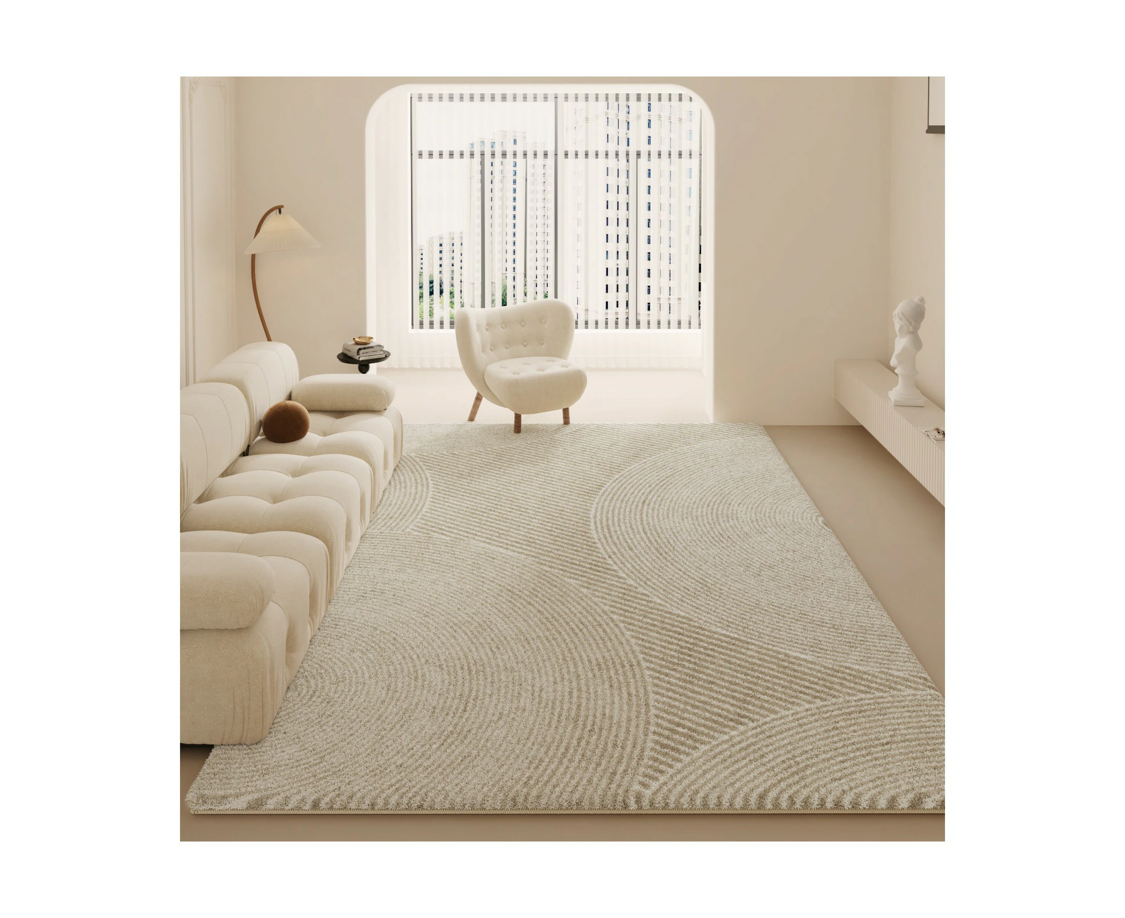 Area Rugs Carpets Anti-Slip Living Room Floor Rug Shaggy Fluffy Bedroom Home Decor Kids Room Floor Modern Rugs And Carpet-Annecy K