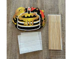 40th Birthday Photo Booth Props Funny Party Supplies Decorations 30pc Gold Black