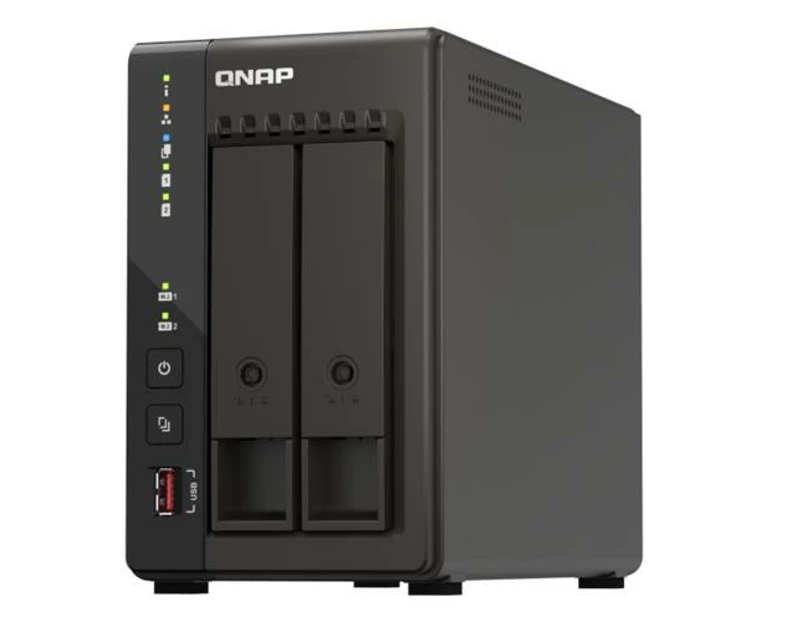 QNAP QVP-21C 2-Bay High-Performance NVR for SMBs and SOHO, Intel Quad Core Upto [QVP-21C]