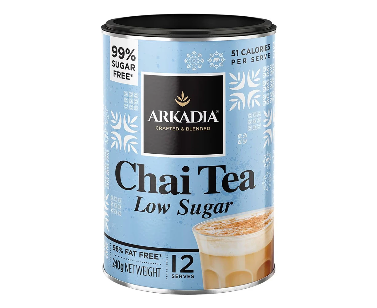 Arkadia Chai Tea Low Sugar 240g