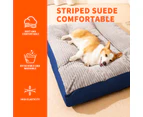 Luxury Large Dog Bed Plush Pet Mat Waterproof Anti-Slip Washable Comfort Sleep