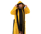 Star Trek Mens Hooded Bathrobe (Yellow)