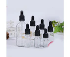 Empty Dropper Bottle Amber essential oil Glass Empty Amber Bottle Glass Essential Oil Liquid Aromatherapy+Dropper Cap Tool 2020 - Blue 15ml